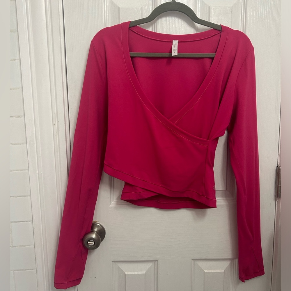 Athleta Transcend Wrap Top